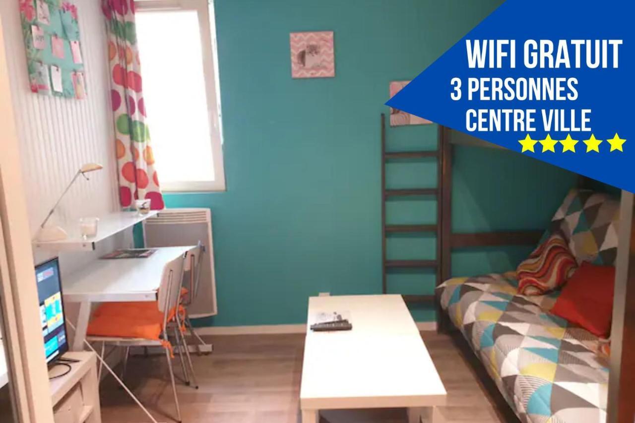 Studio Simplicien *Cosy* Plein Centre Ville De Poitiers *Tv* Wifi *Cafe* Dış mekan fotoğraf
